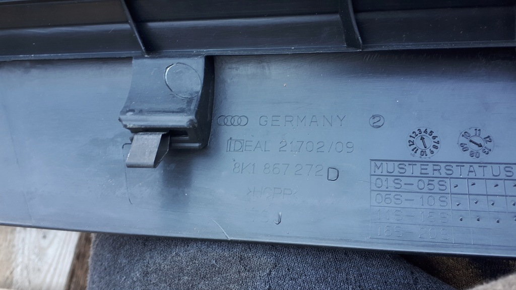 фото №8, S4 b8 lift a4 защита обшивка стойка правый перед