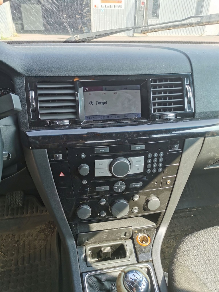 фото №12, Opel signum 2004 панель / радиопроигрыватель cd/dvd/gps