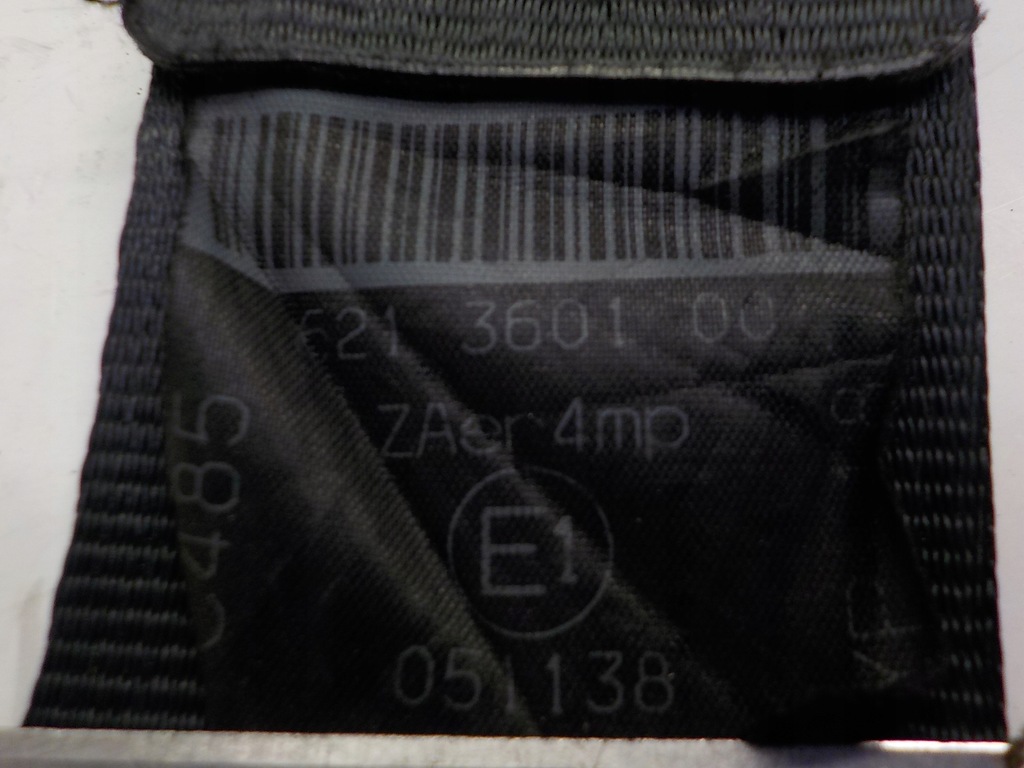 фото №7, Alfa romeo mito pas безопасности натяжитель 621360100 156098858 1560930160