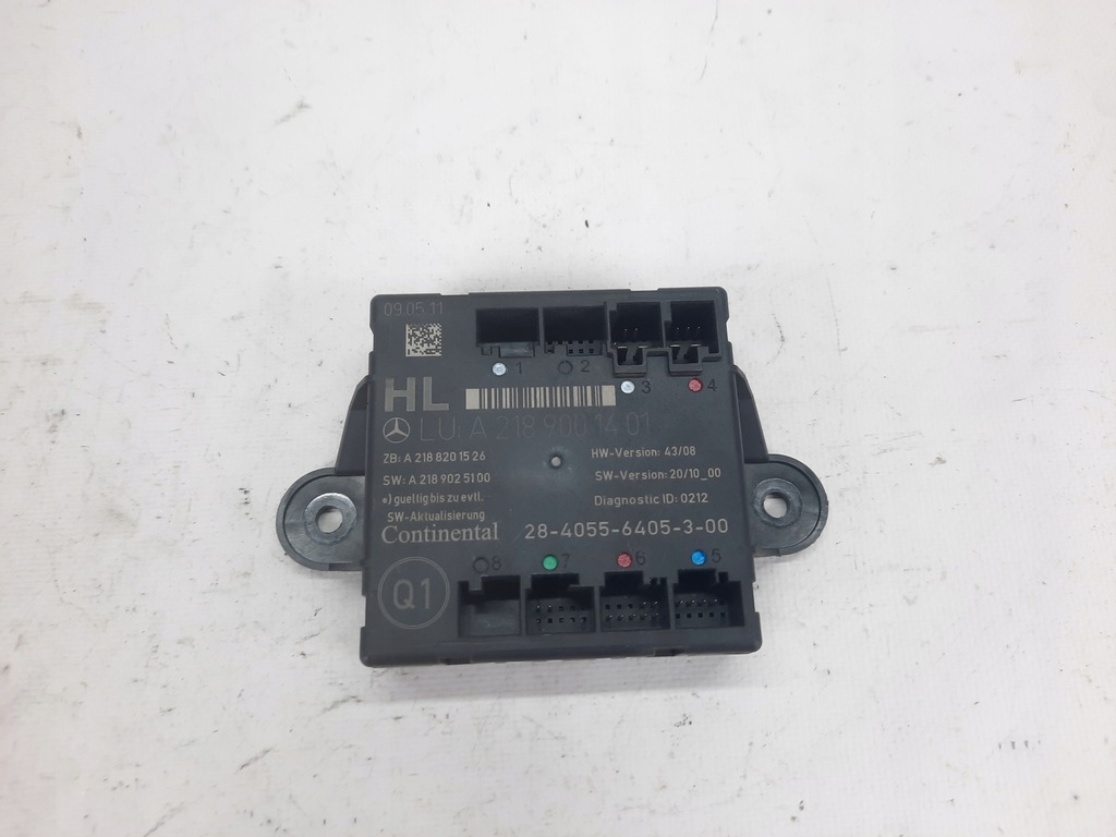 фото №1, Mercedes cls w218 модуль двері задня лівий a2189001401