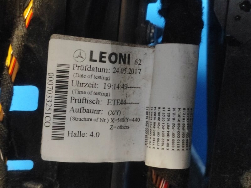 Панель приборы a20568008879j38 mercedes-benz c-class w205 16-21 Доставка