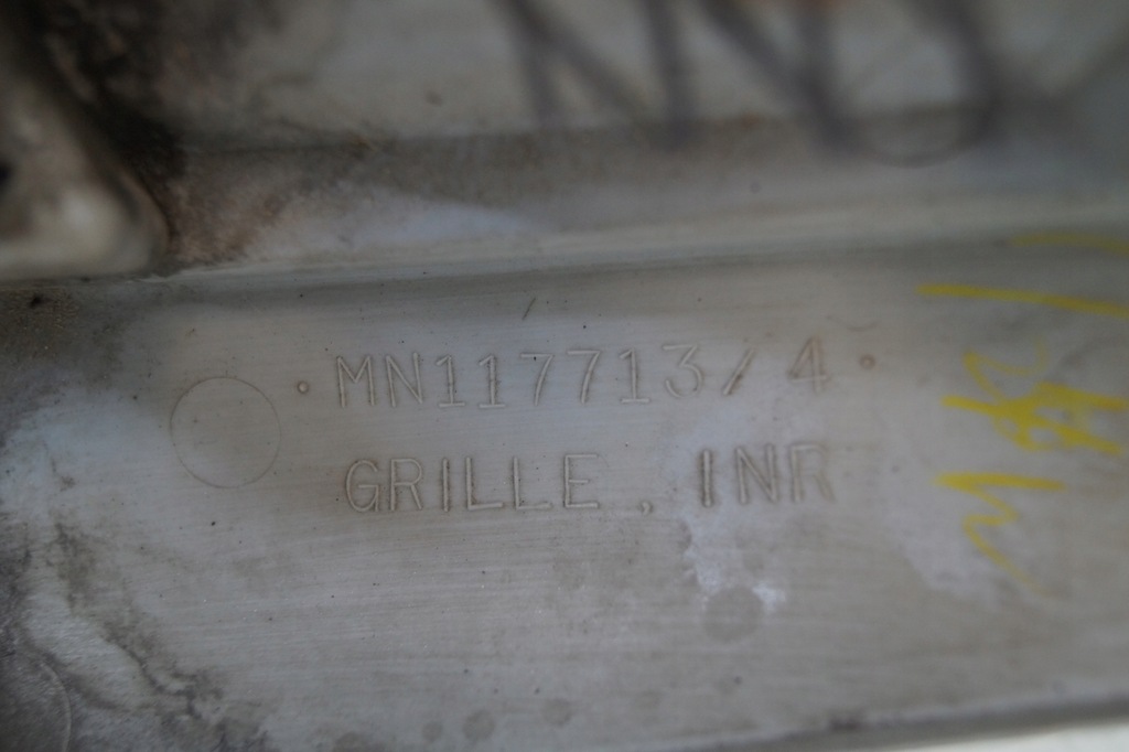 фото №11, Решітка радіатора решітка радіатора mitsubishi pajero iii mn117713/4