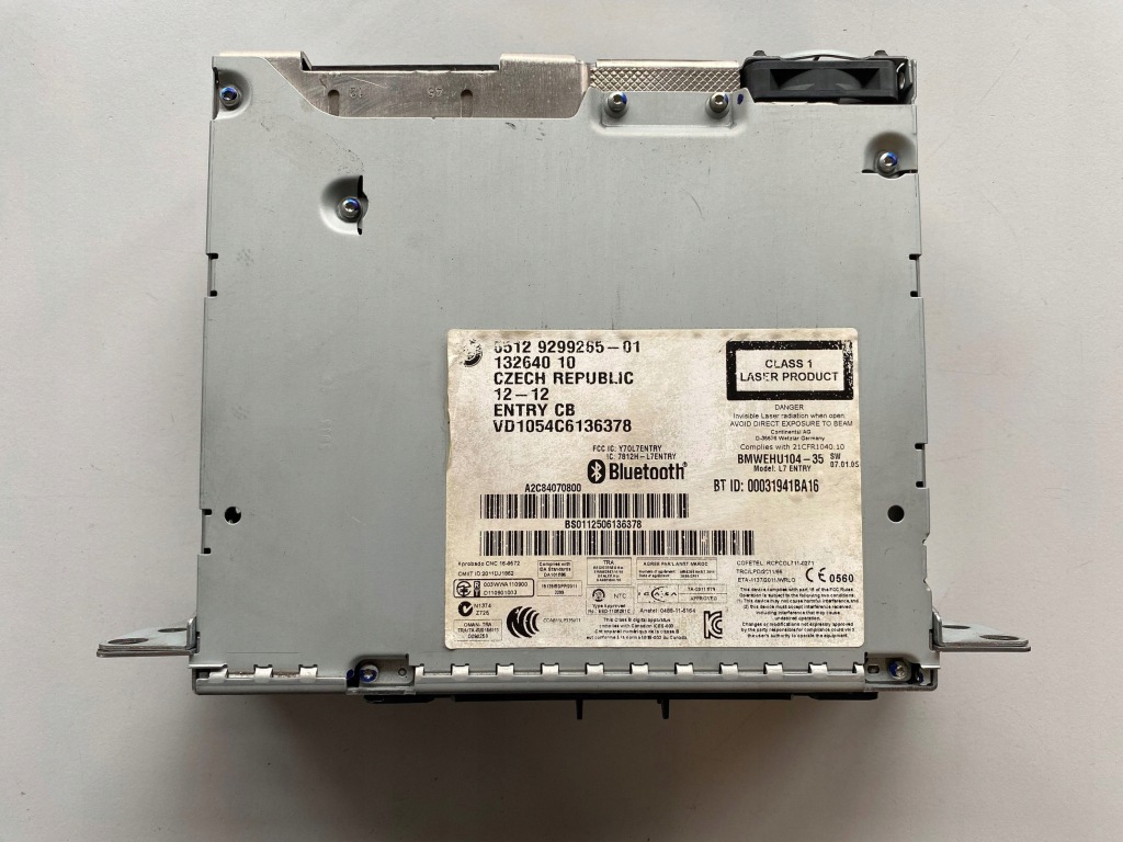 фото №7, Bmw 3 f30 f35 f31 2016 панель / радиопроигрыватель cd/dvd/gps