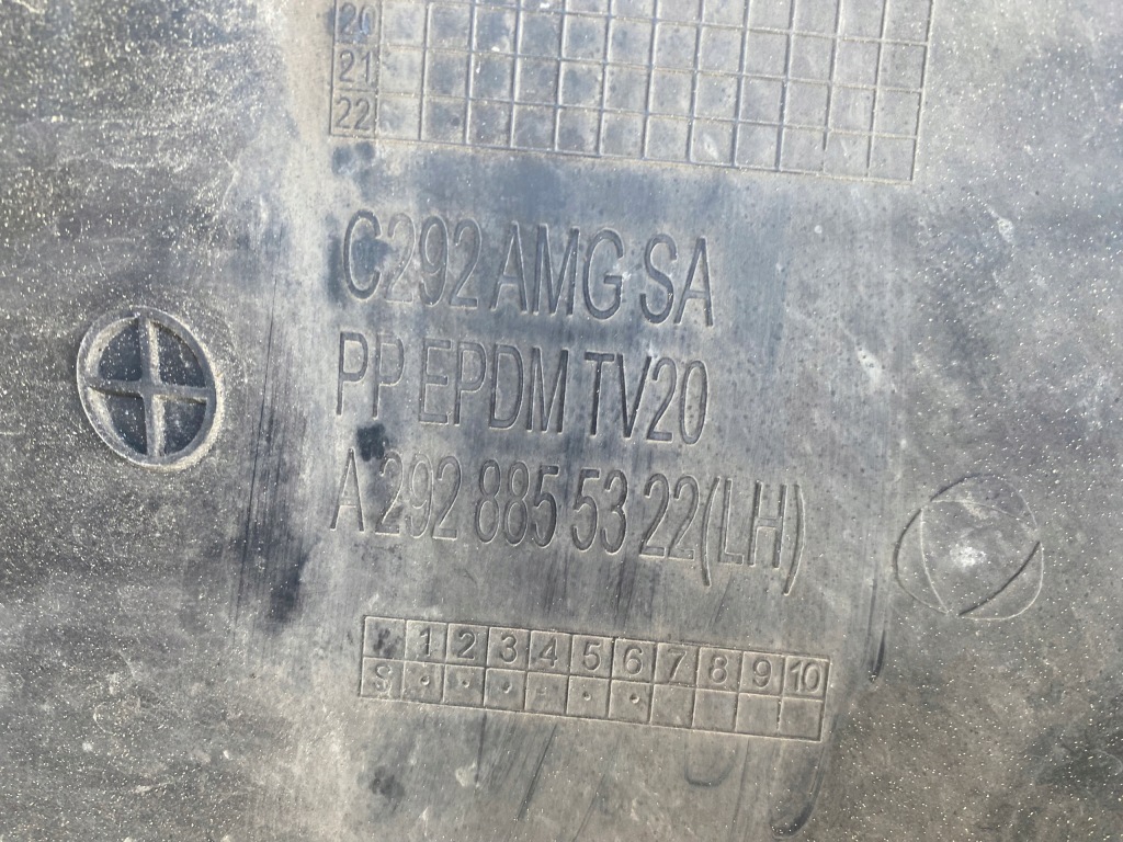 Mercedes 166 292 gle amg бампер решётка хром молдинг 1668851538 оригинал Недорого