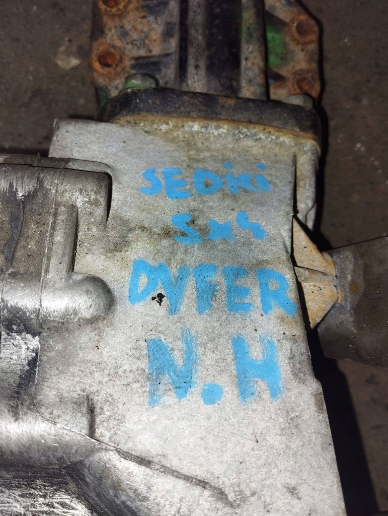 фото №9, Редуктор коробки fiat sedici suzuki sx4 1.9 ddis 1,6 16v 4x4 2006-2013r