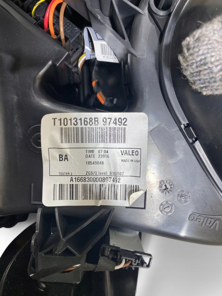 Mercedes-benz gls x166 воздуходувка обдув a1668300008 Оригинал