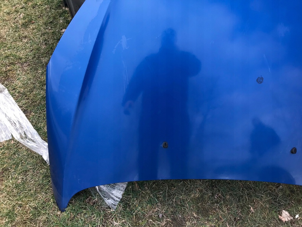 фото №3, Peugeot 407 капот перед knnd крышка niebieska