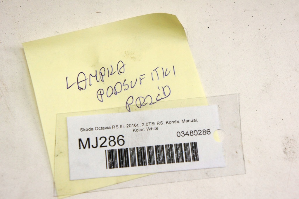 фото №6, Mj286 skoda octavia iii rs лампа потолочный перед