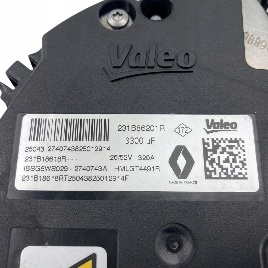 фото №15, Генератор 1.2 tce mild гібрид dacia duster iii bigster renault austral