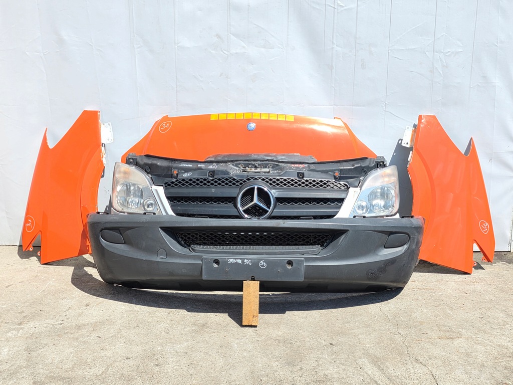 фото №1, Sprinter w906 kompletny перед капот крила бампер лампа