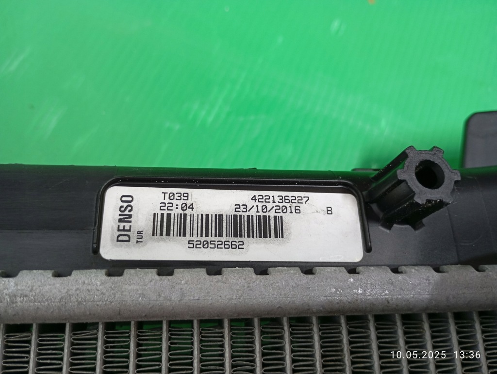 Купить Fiat tipo год 2015- радиатор воды 1.6 автоматическая коробка передач 52052662 100% исправна