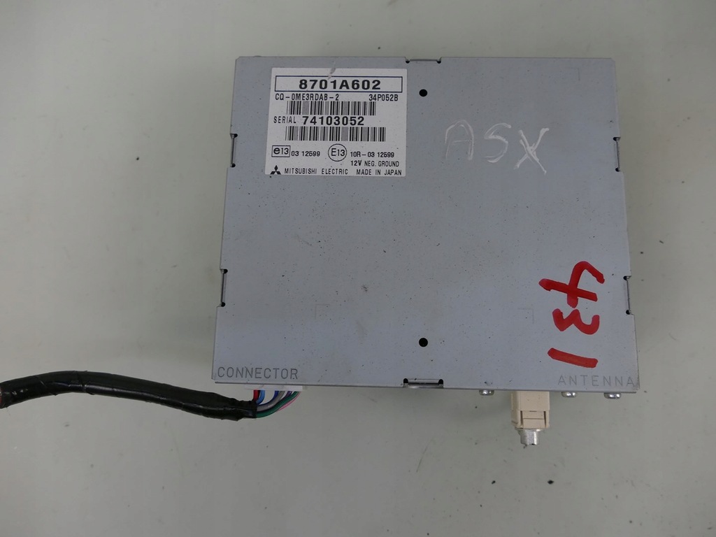 фото №1, Mitsubishi asx iii lift усилитель радио звука аудио тюнер