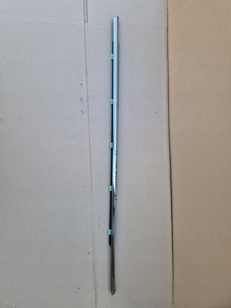 фото №6, Hyundai i40 молдинг ущільнювач правий перед хром 2011-скло доставка