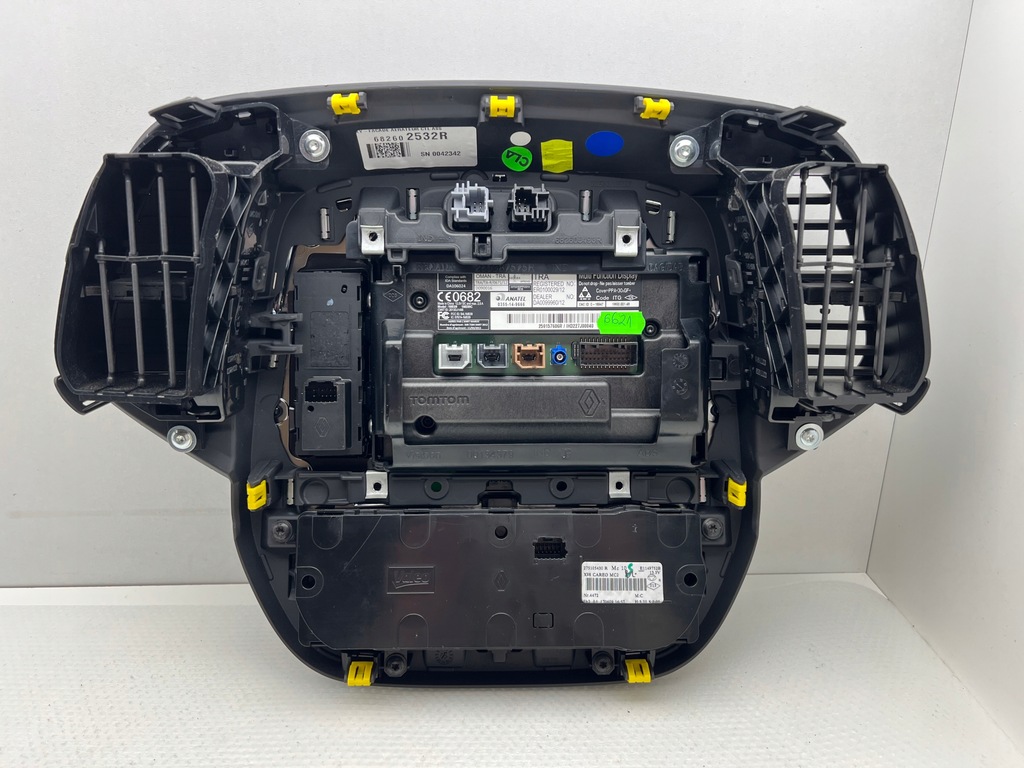 фото №8, Дисплей навігації renault captur clio iv 259157606r+ кліматронік