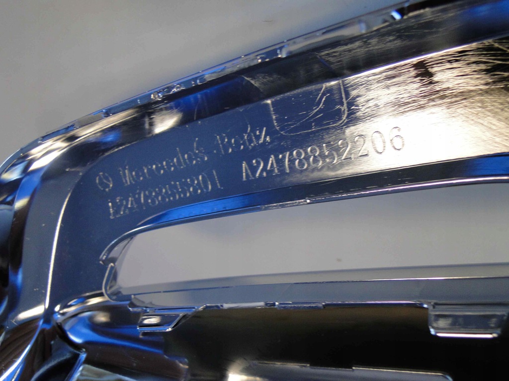 фото №8, Mercedes glb x247 247 накладка хром бампера