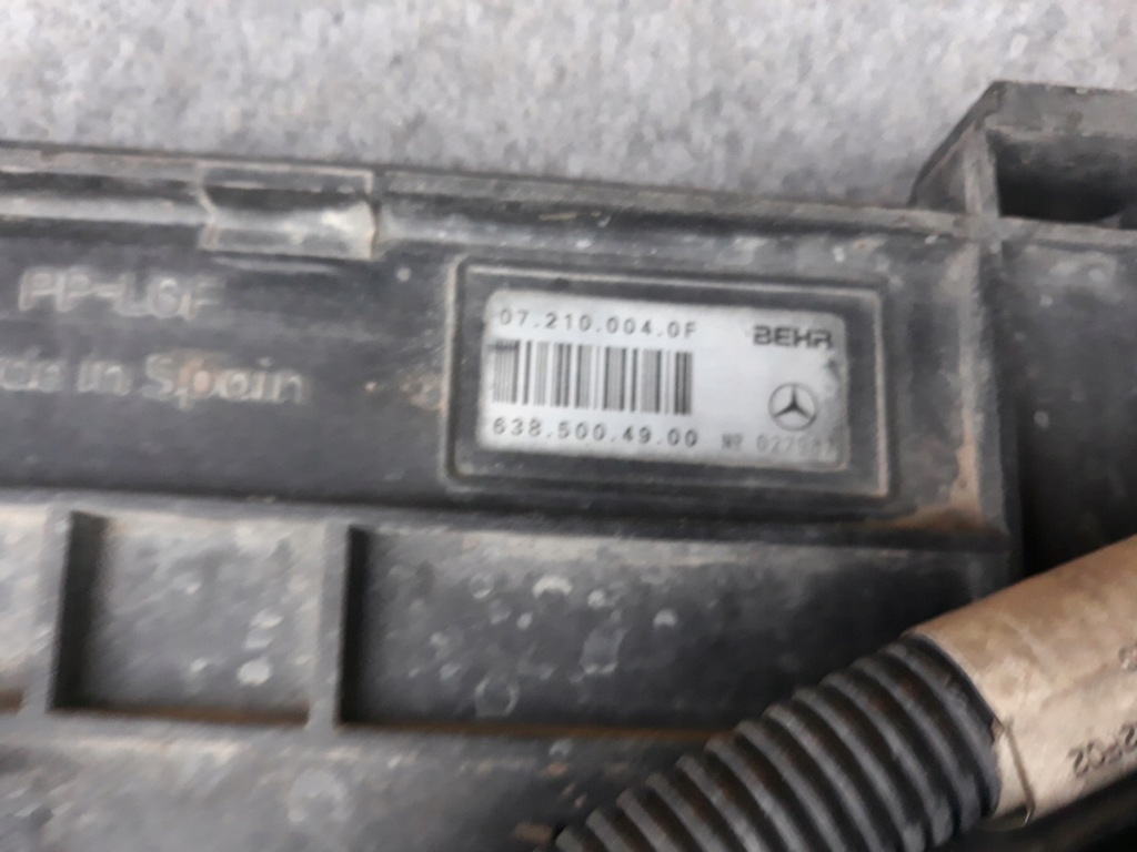 фото №3, Вентилятор радиатора mercedes vito w638