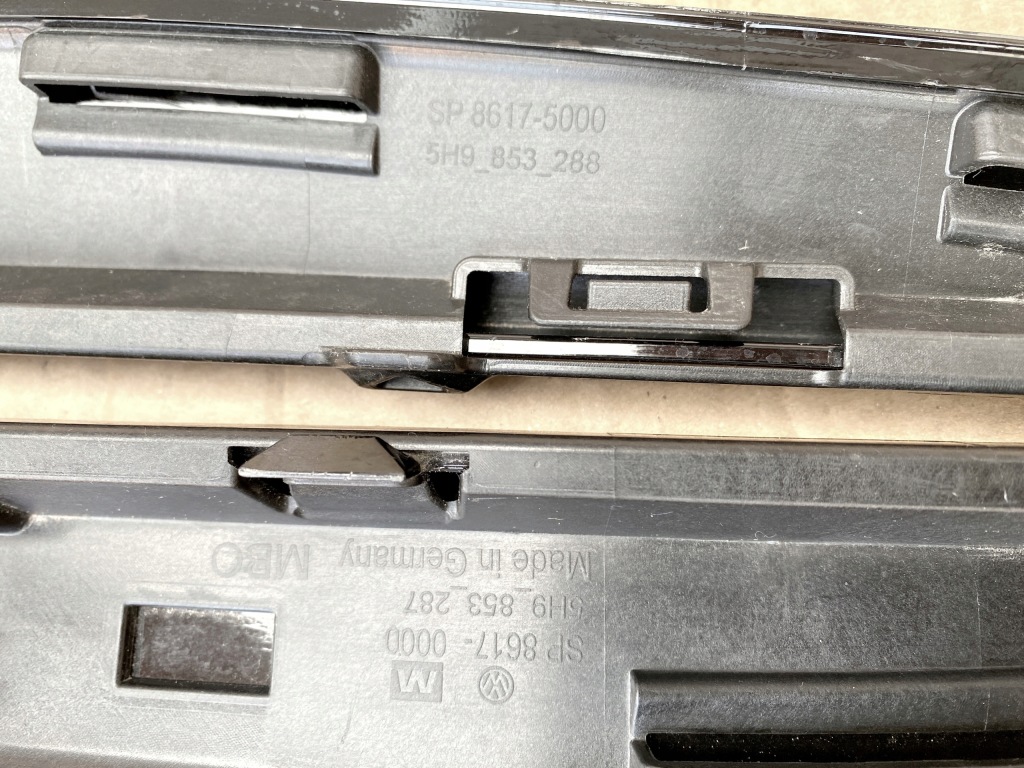 фото №8, Молдинг порог боковая левая - vw golf viii 8 5h9, r-line