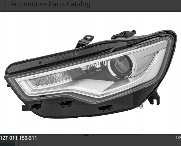 фото №2, Фара audi