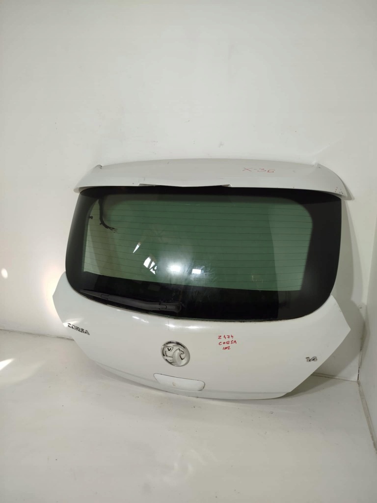 фото №1, Кришка багажника задня багажника opel corsa d 06-11 z474