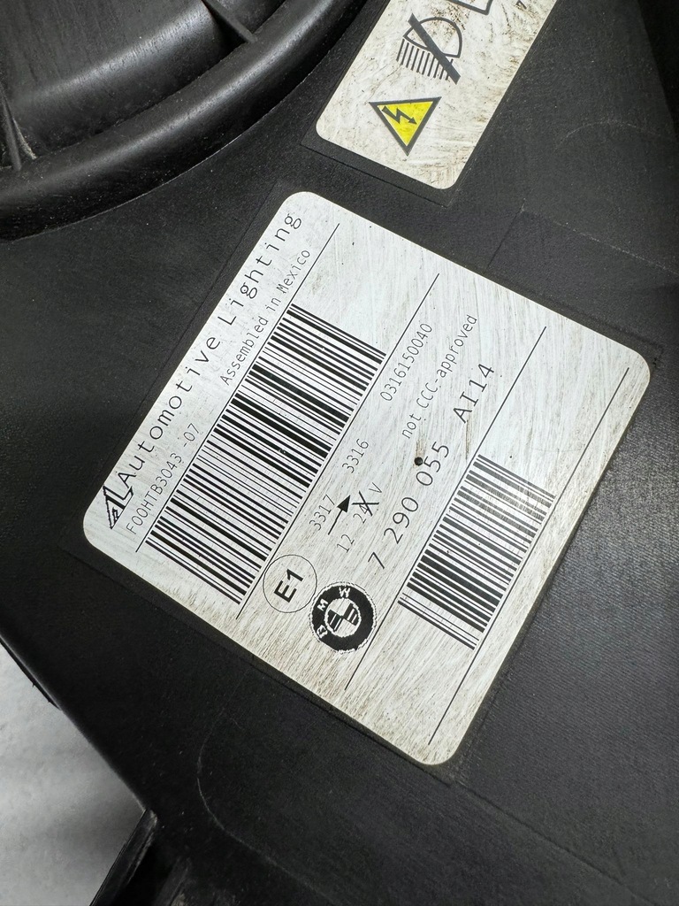 фото №9, Bmw x6 f16 x5 f15 лампа лампы левая правая перед ксенон некорректируемый