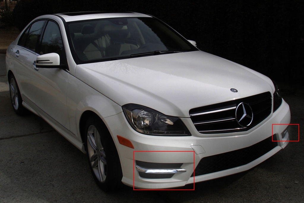 фото №9, Лампа l+p led drl do движение dziennej mercedes w204 w212 r172 a2049068900