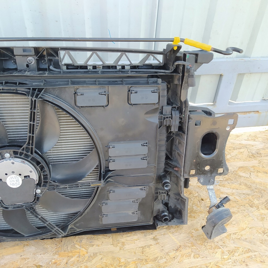фото №8, Seat leon iii 12- pas передній радіатор kompletny 1.2tsi 5q0121251ea