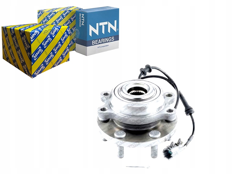 фото №1, Набор подшипник колеса с ступица nissan np300 navara p