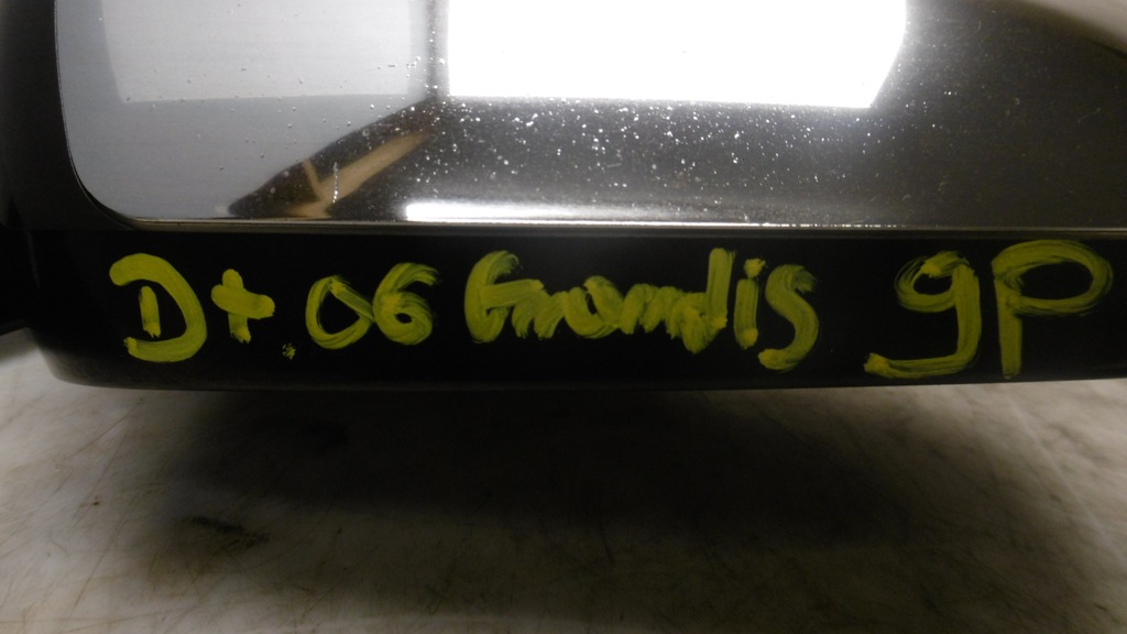 фото №6, Зеркало правое mitsubishi grandis 04r- 9 pin хром