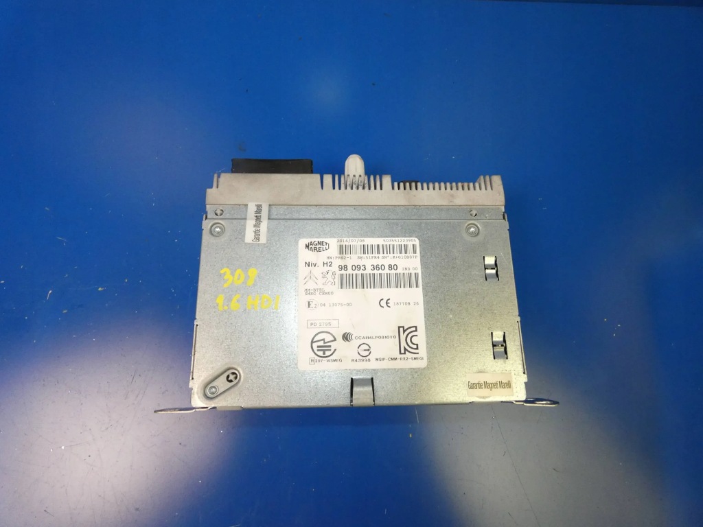 фото №1, Peugeot 308 ii t9 радіо заводський навігація