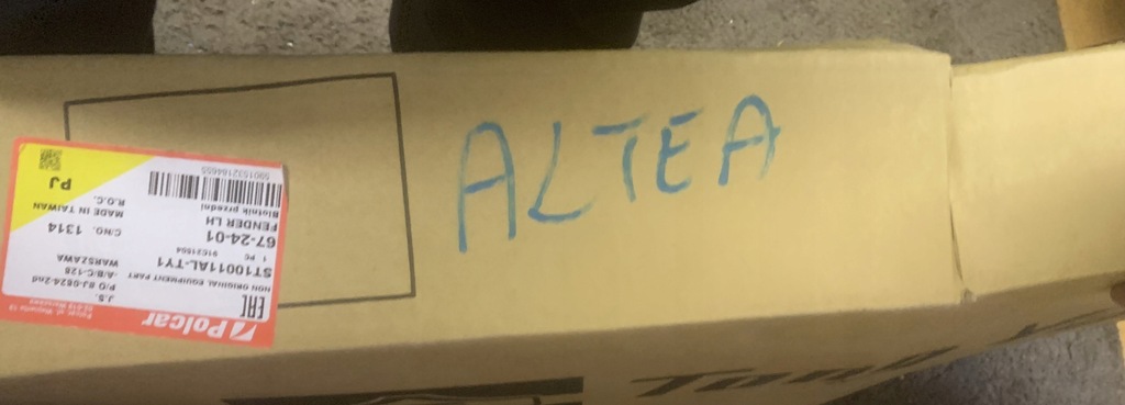 фото №10, Крила лівий перед seat altea lw7z