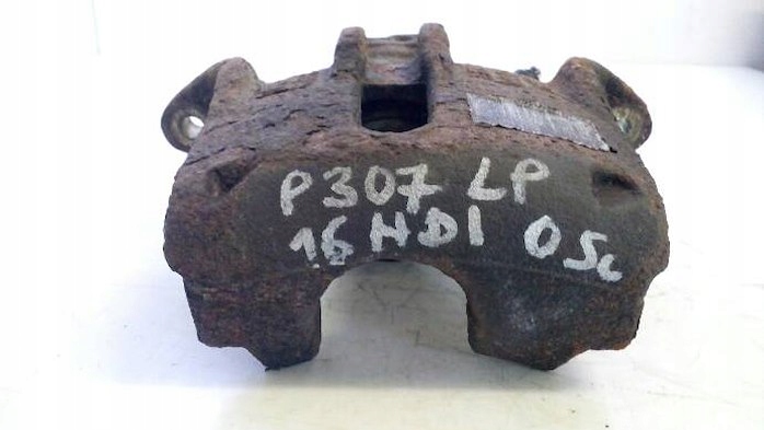 фото №8, Суппорт тормозной левый перед peugeot 307 1,6 hdi 05r.