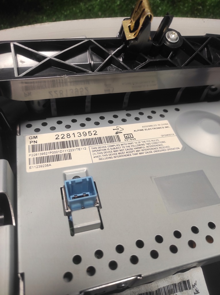 фото №3, Chevrolet volt панель управление радио дисплей