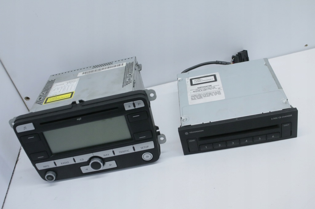 Купить Радио vw golf passat touran 1k0035191d