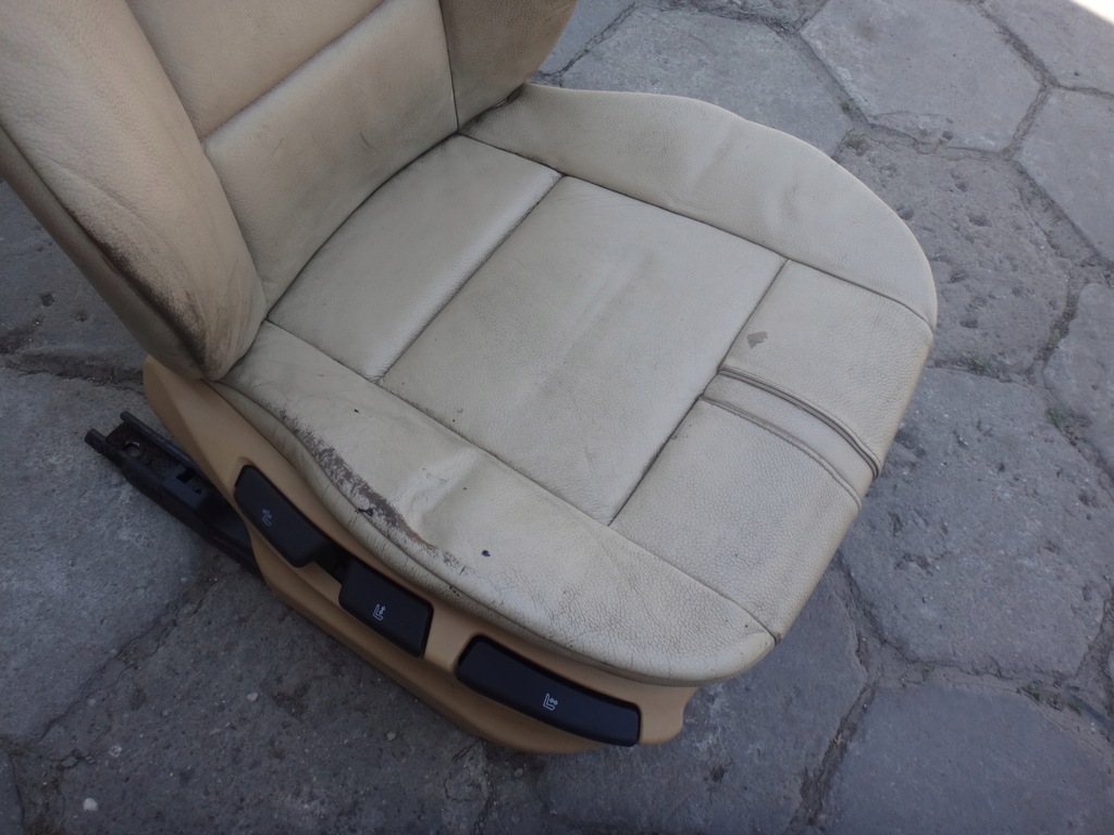 фото №4, Сиденье правый перед передний пассажира bmw x3 e83 бежевая кожа