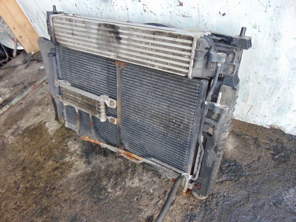 фото №13, Комплект радіатор вентилятор antara 2.0 d автоматична коробка передач