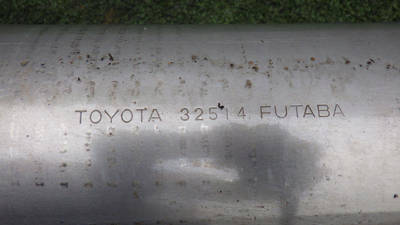 фото №7, Гаситель катализатор выхлоп toyota rav4 v 2.5 vvti 32514