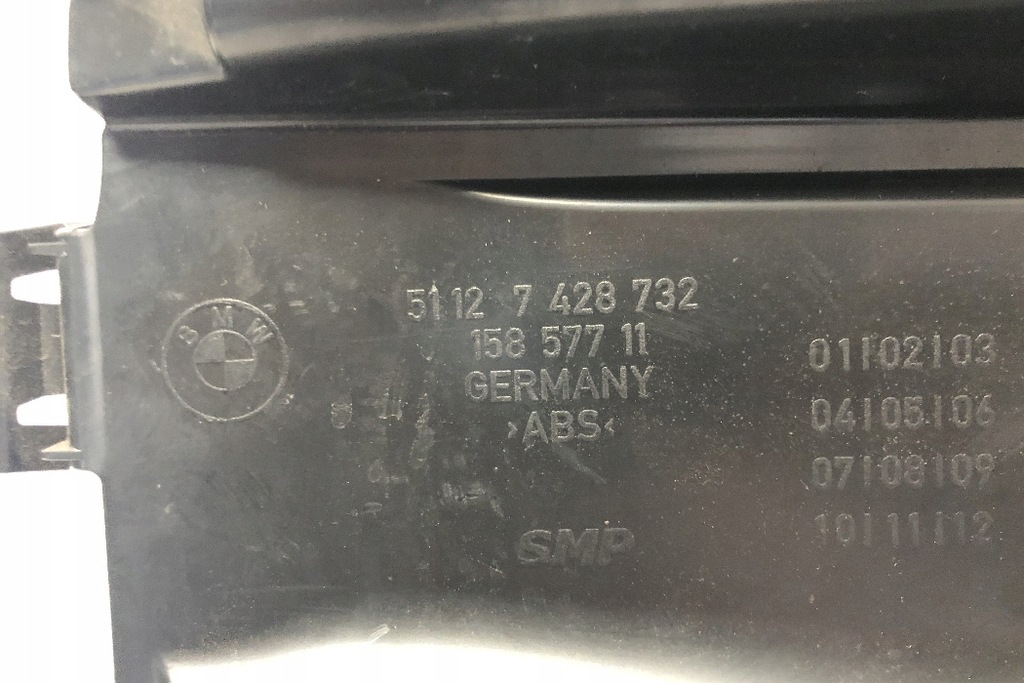 фото №12, Правый направляющая заднего бампера bmw 4 coupe f32, f82 7428732 2.0l дизель