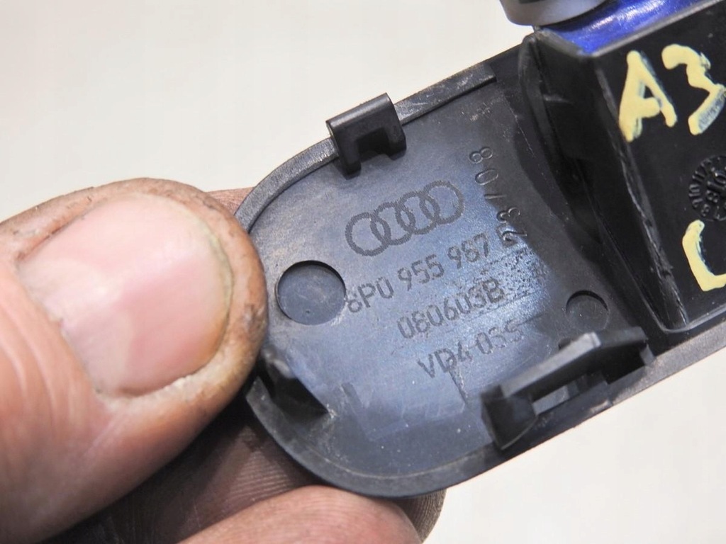 фото №7, Насадка розпилювача капот ліва audi a3 8p 8p0955987