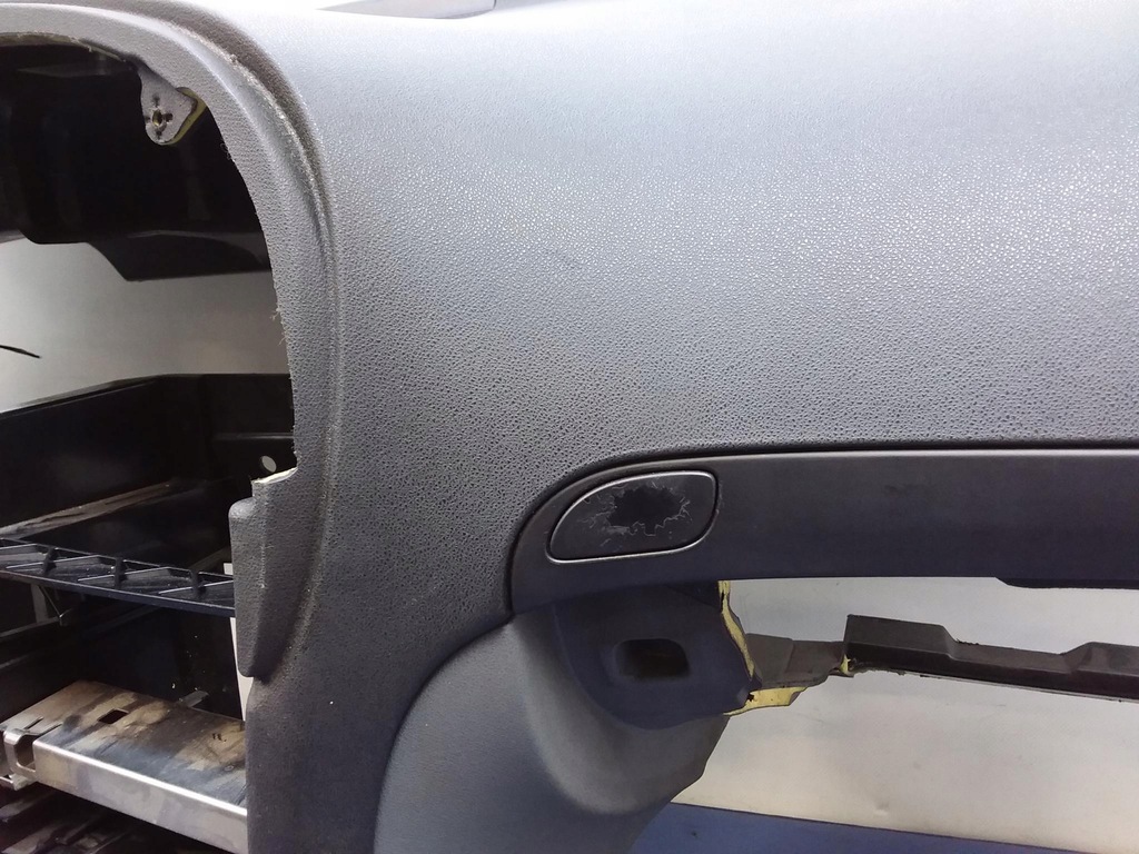 фото №8, Saab 9-3 ii приборная панель приборная консоль подушки безопасности