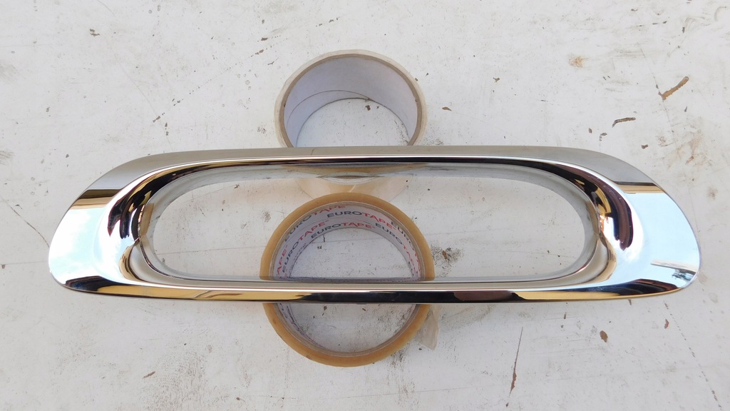 фото №1, Рамка хром w бампер задняя свет стоп cooper f56