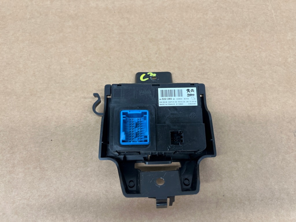 фото №1, Citroen c3 iii модуль кондиціонера 9832228080