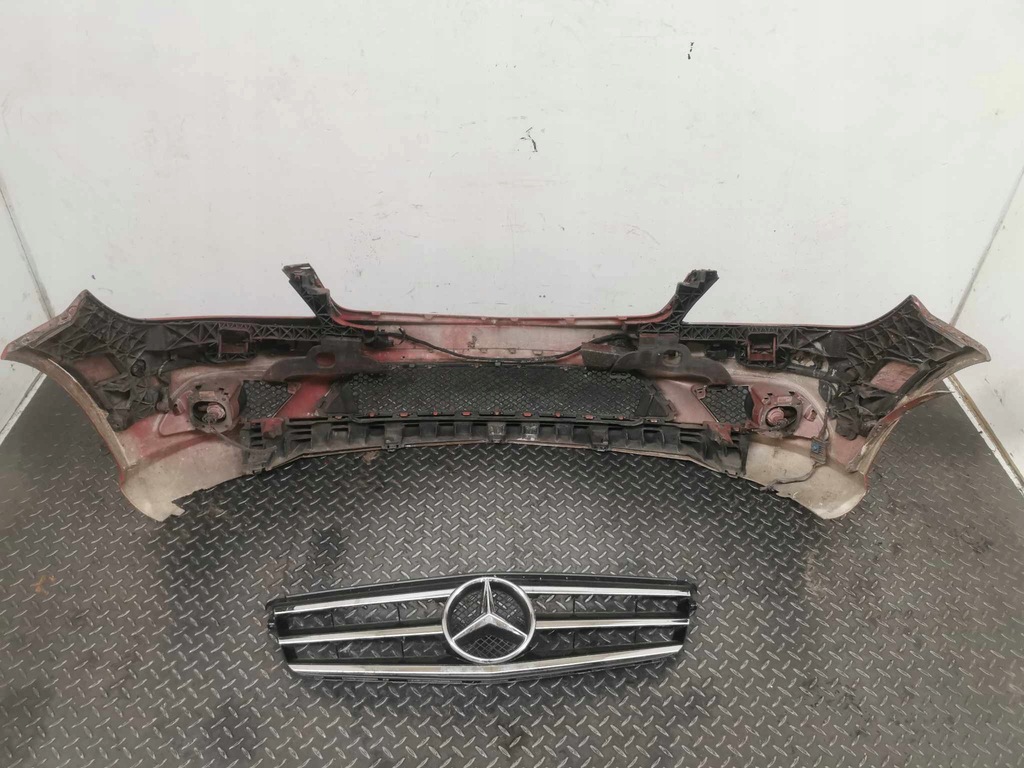 фото №6, Бампер перед ксенон pdc mercedes w204 amg 590