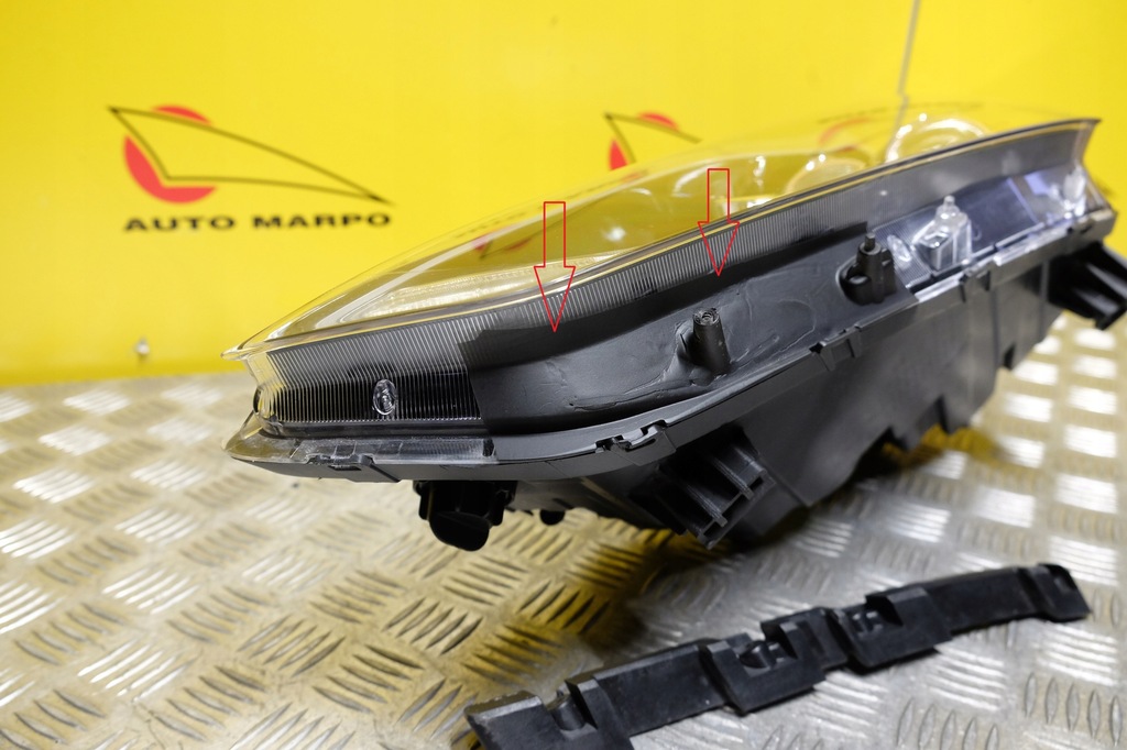 фото №5, Hyundai ioniq 2016- фара лампа левая full led коричневая eu