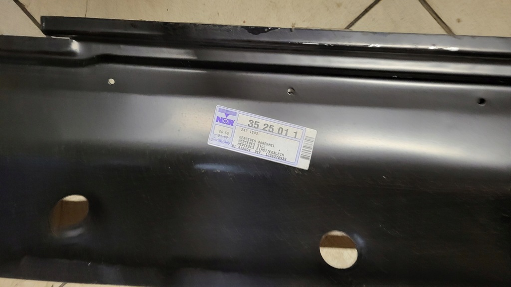 фото №7, Ремкомплект порог левая mercedes w123 3525011