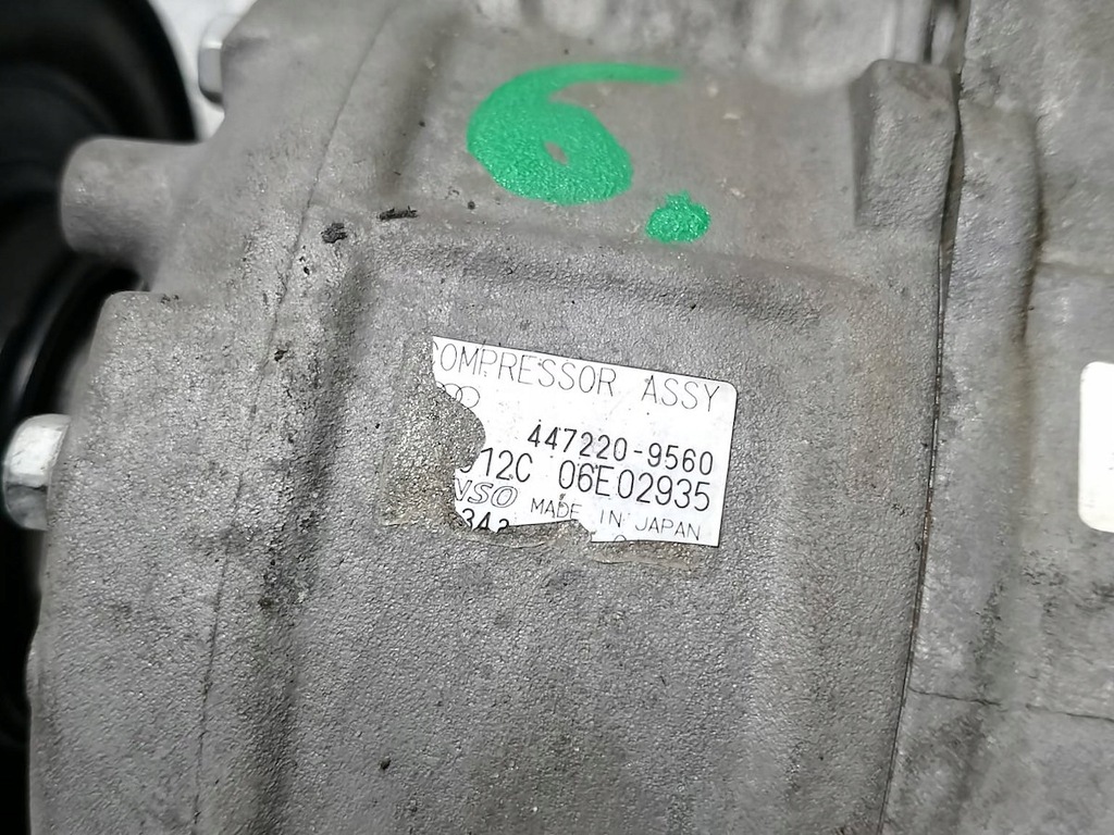 фото №6, Насос, компресор кондиціонера audi a4 b6 447220-9560 1.6