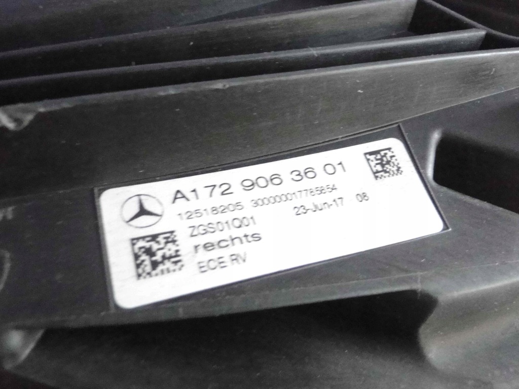 фото №2, Mercedes slc r172 лампа права full led ils 172