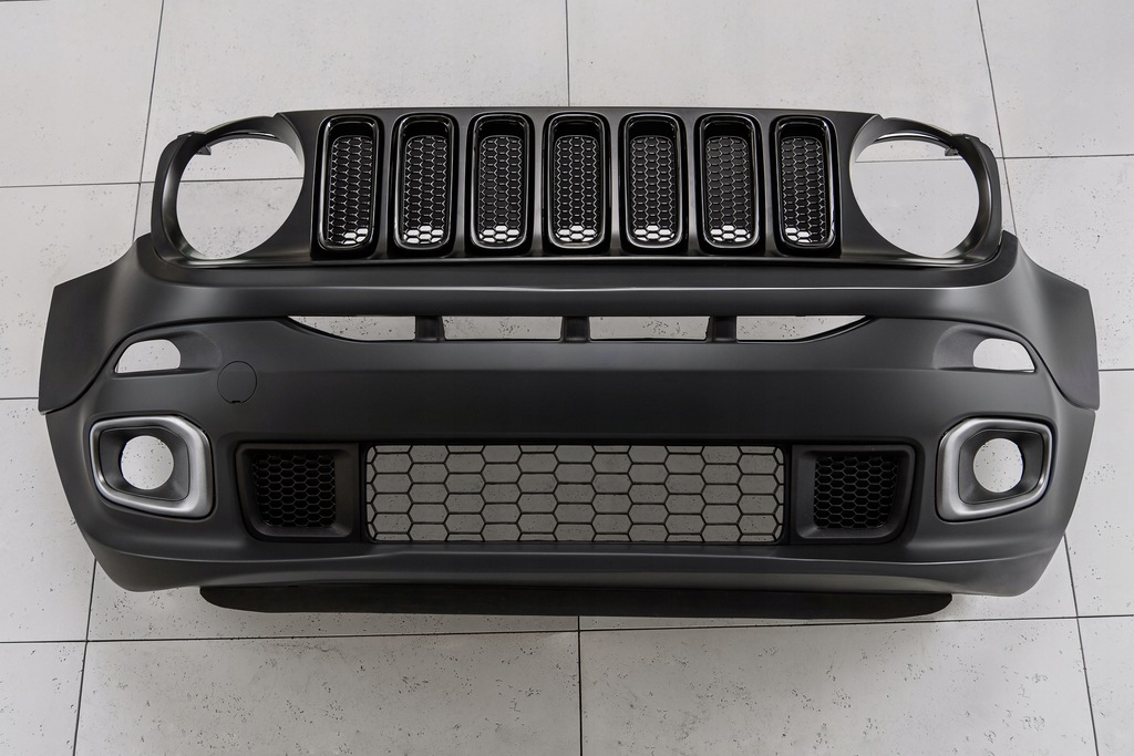 фото №8, Jeep renegade i bu 2015-2018 kompletny бампер передний с решётка 5xb40lxhaa