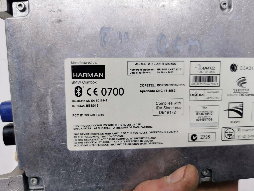 Модуль bluetooth bmw seria 5 f10 f11 b015849 10-17 Київ