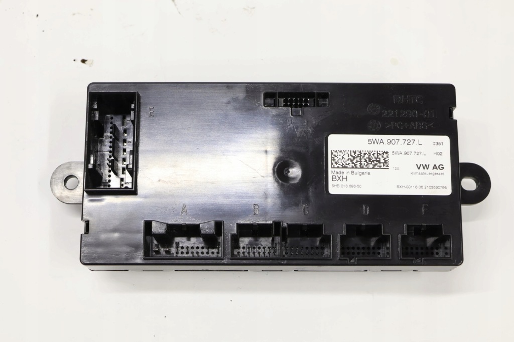 фото №1, Vw caddy модуль кондиционера 5wa907727l