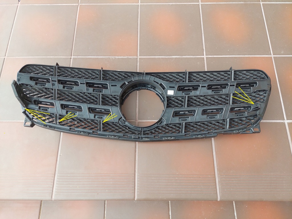 фото №10, Решітка радіатора - решітка радіатора - mercedes gla w156 - lift - amg